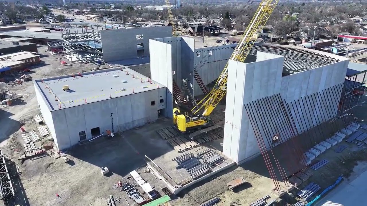Drone Video of Sapulpa High School Construction- January 13, 2026
