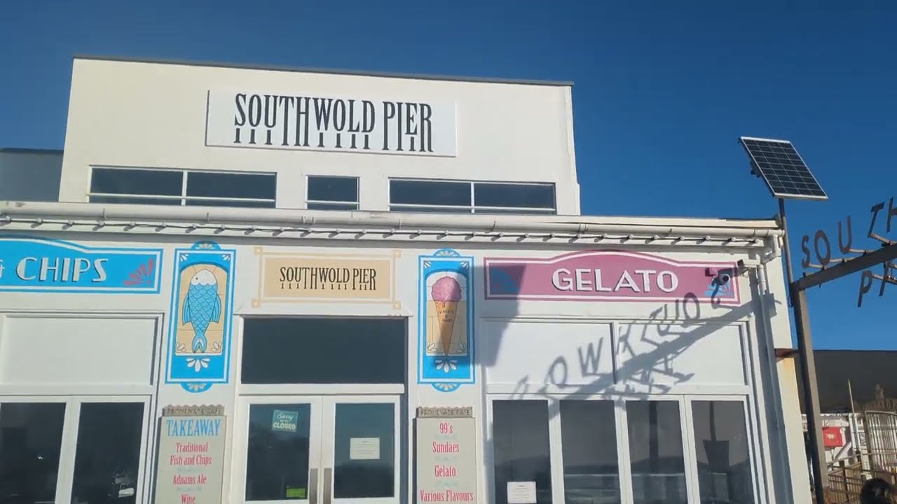 Visiting Southwold Pier!