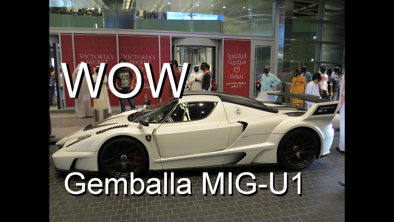 Gemballa MIG-U1 Enzo Ferrari - the only 1 in the world - arrival & full details