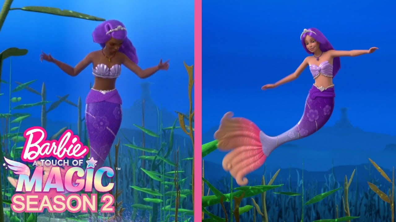 The Return to Pacifica Transformations | Barbie: A Touch of Magic | Season 2 | Barbie&trade;