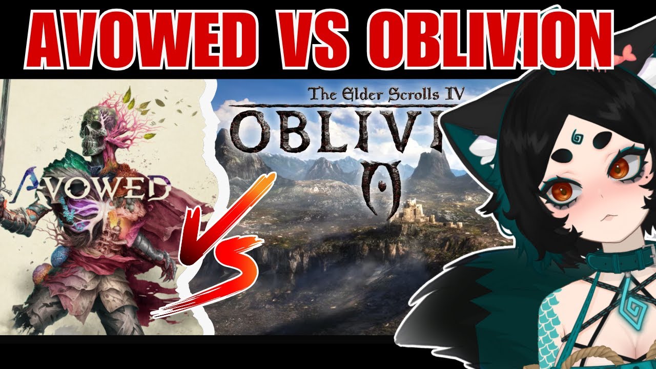 Avowed vs Oblivion - ATTENTION TO DETAIL!!