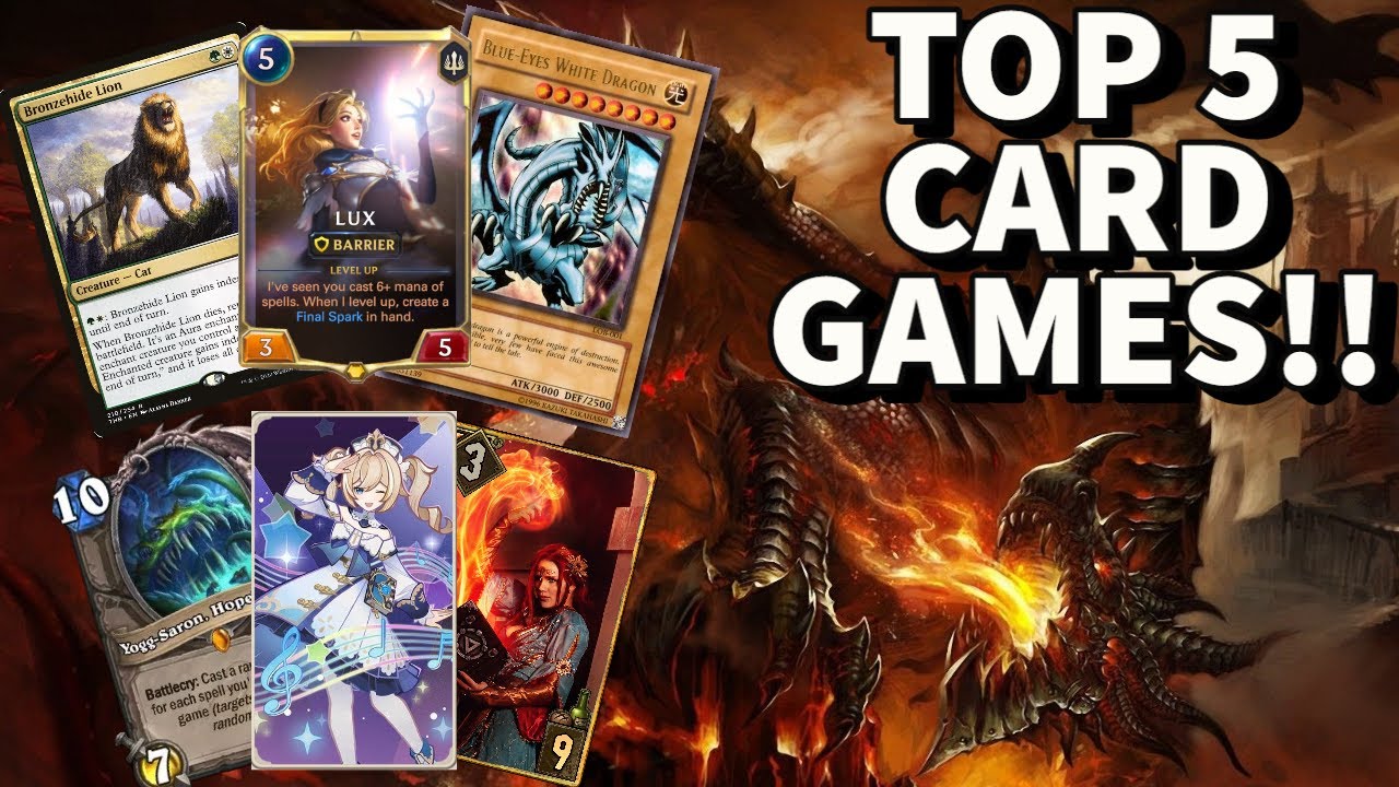 I MIGLIORI 5 giochi di carte che DEVI PROVARE nel 2025!!