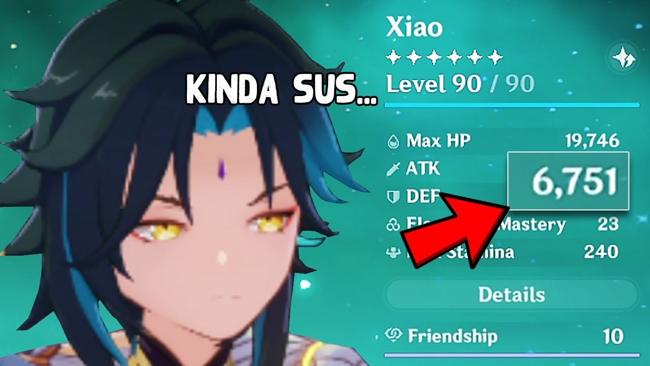 any Genshin Player when they see my Xiao Build