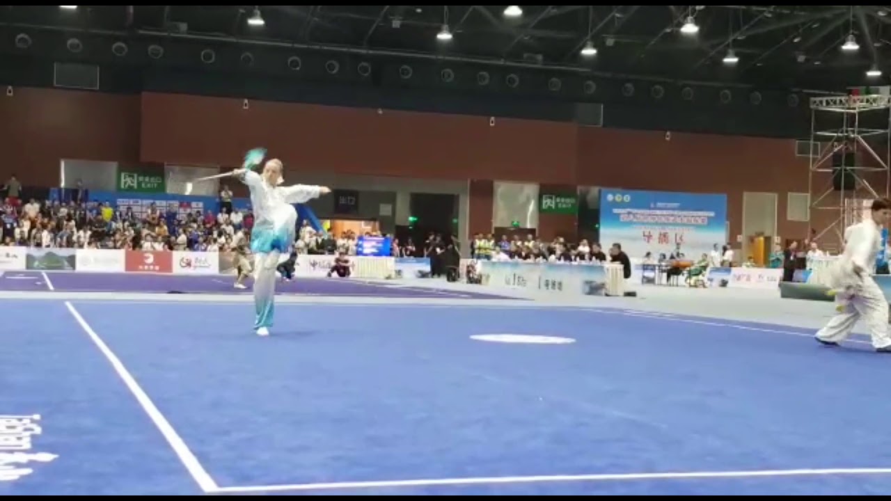 Campeonato mundial Wushu Emeishan 2019: Espada Taichi Chen