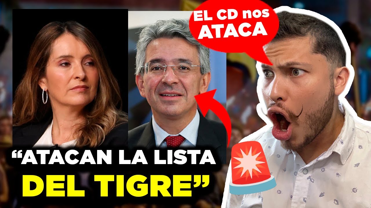 🚨CENTRO DEMOCRATICO en las ULTIMAS ataca a la LISTA DEL TIGRE y BUSCA DIVISIÓN