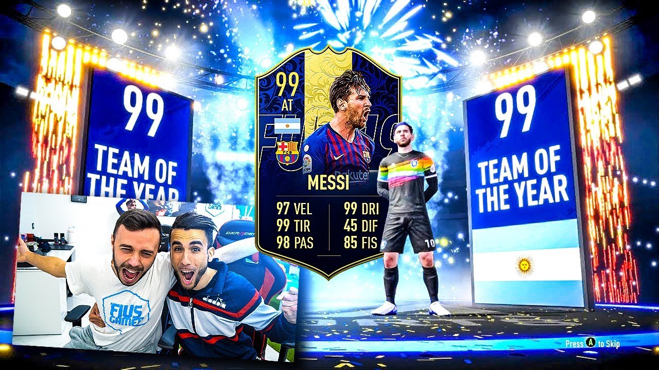 😱MESSI TOTYYYYY!!!😱PACK OPENING TOTY SQUADRA COMPLETA | FIFA 19 ITA