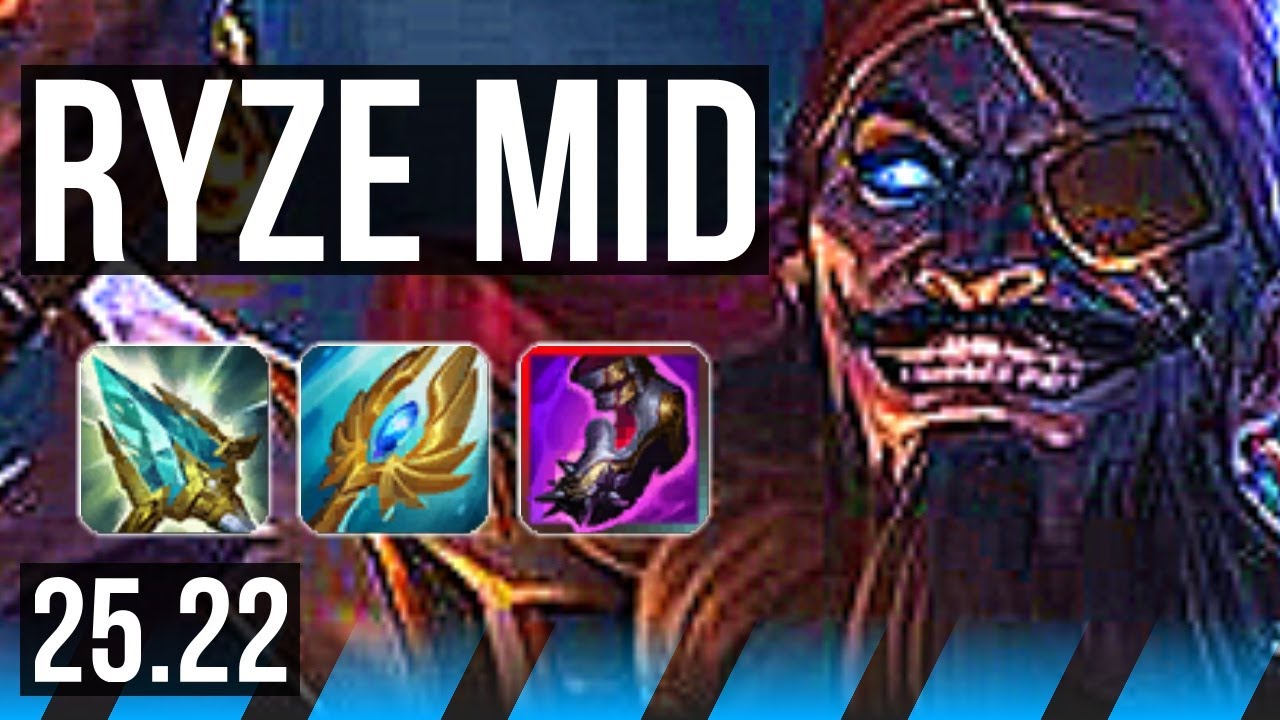 RYZE vs SYLAS (MID) | 14/2/6, 46k DMG, Dominating | KR Diamond | 25.22