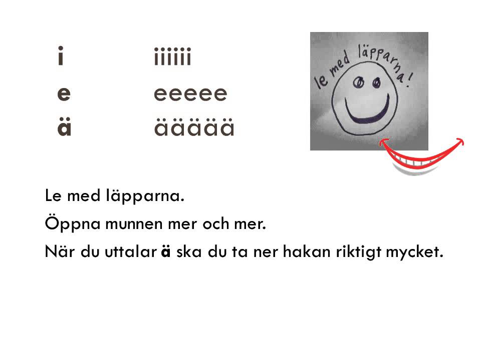 Svenskans vokaler