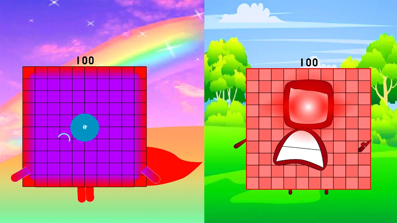 My Phobiablocks Band Vs Angryblocks Band Very Different (1-100) [ Modified ]