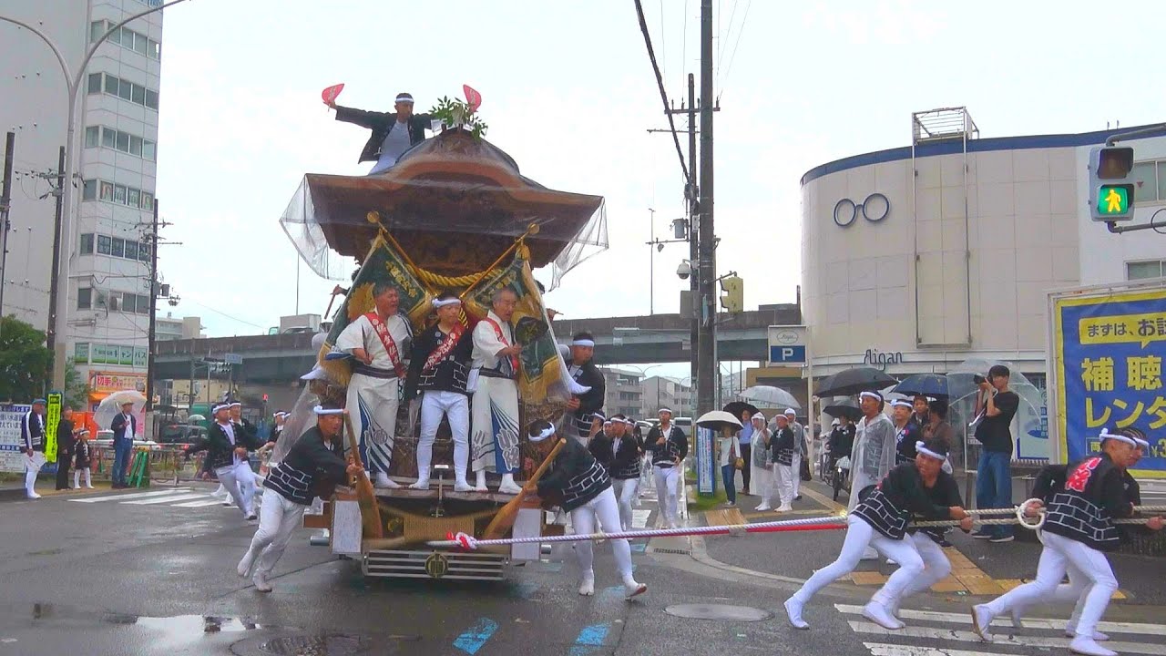 2025.10.04 堺市 小阪 だんじり【野々宮神社 宮入り】 令和七年十月四日(土)　久世地区 地車祭 やりまわし