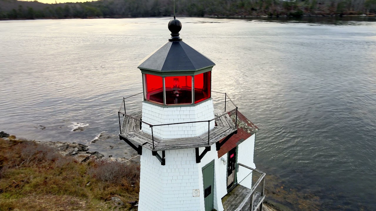 Mike Oldfield: Sunset - Maine Lighthouse Compilation with Mavic Air 2 #Drone #Maine