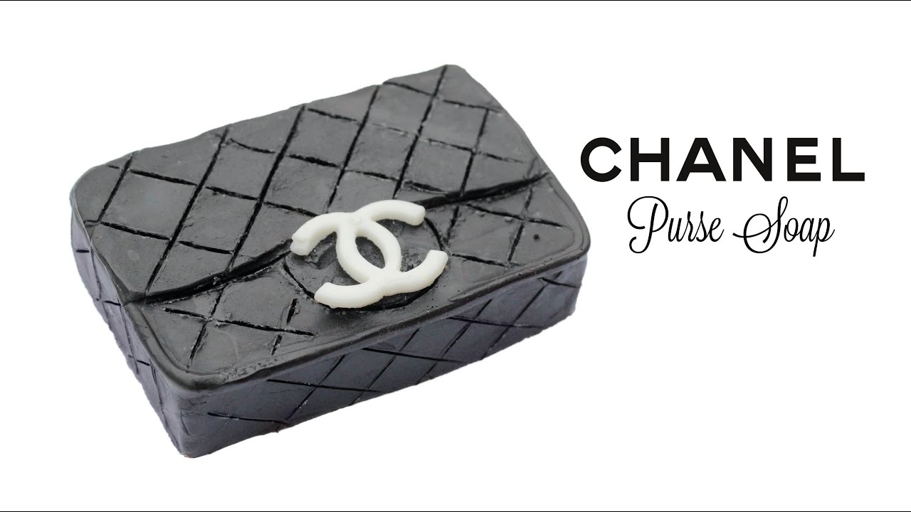 DIY Chanel Purse Soap