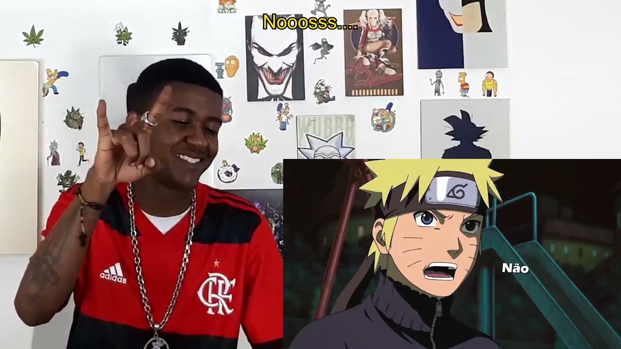 Jhony REACT - A CANÇÃO DE PAI E FILHO - Rap do Minato e Naruto