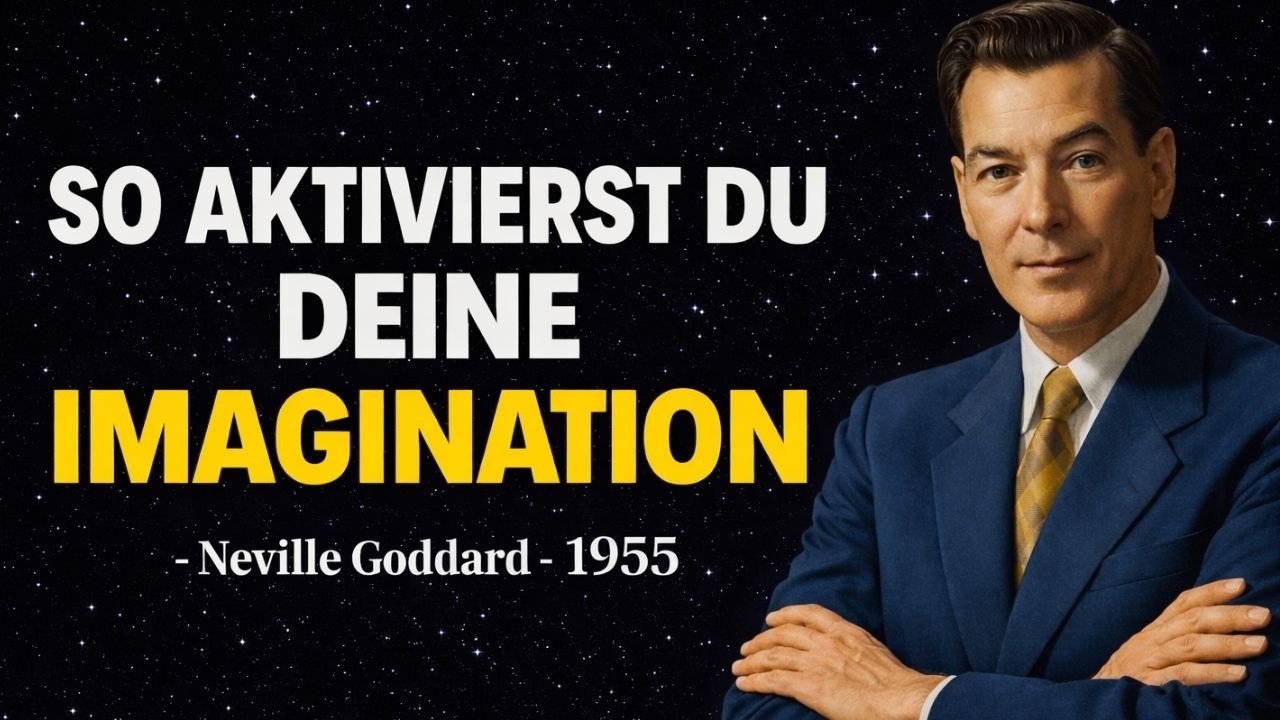 NEVILLE GODDARD | SO AKTIVIERST DU DEINE IMAGINATION UND ERSCHAFFST DIE REALITÄT,  (1955)