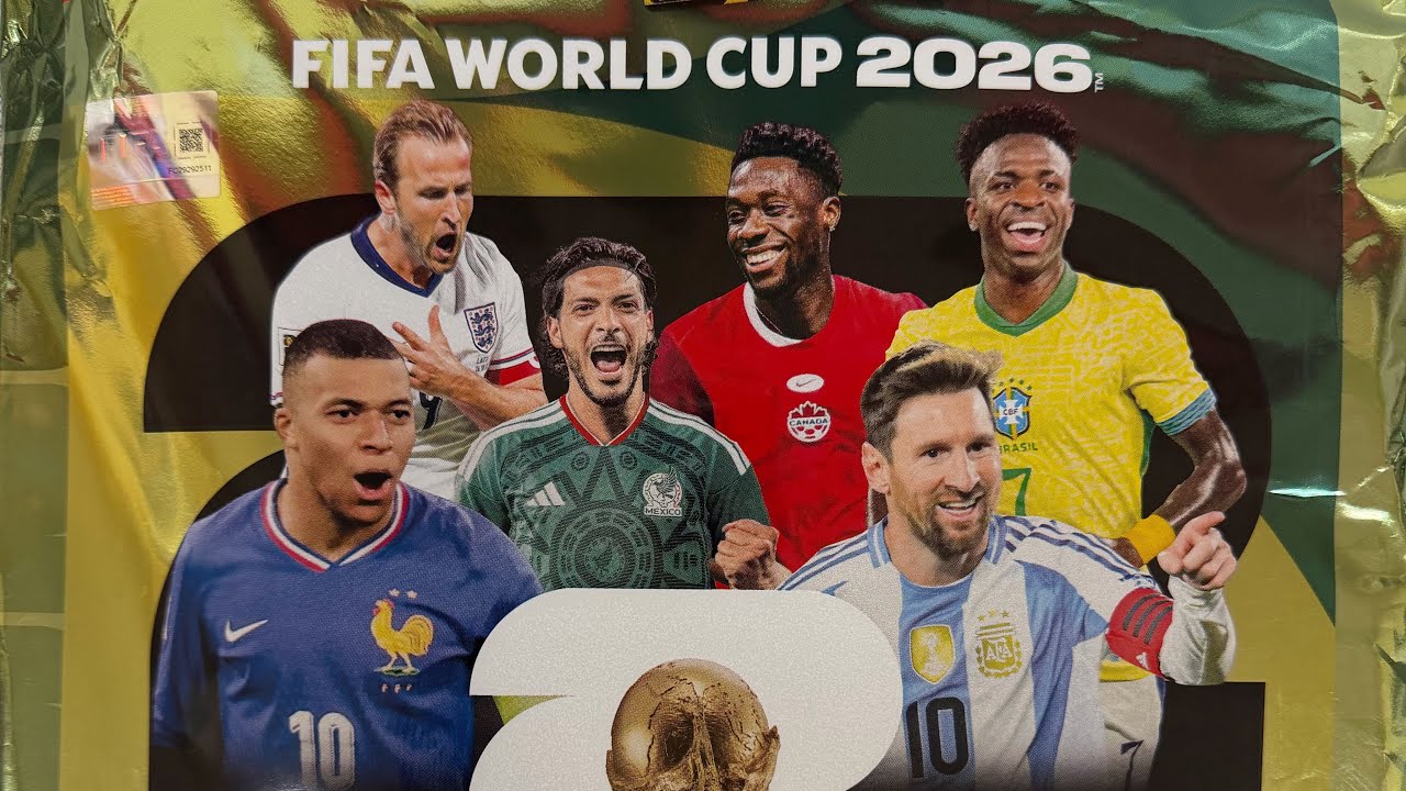 PANINI FIFA WORLD CUP 2026 ADRENALYN STARTER KIT UNBOXING #oldskoolgunner #fifaworldcup2026 