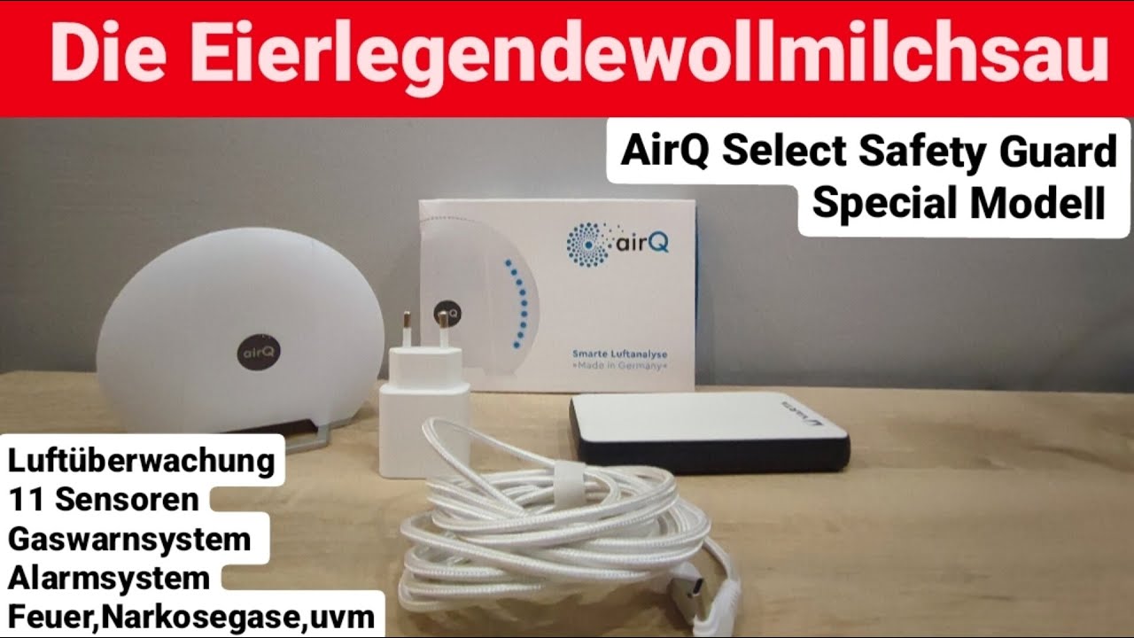 Air Q Safety Guard / Rabattcode / Gaswarner Alarm Sicherheit uvm / Van / Wohnwagen / Wohnmobil
