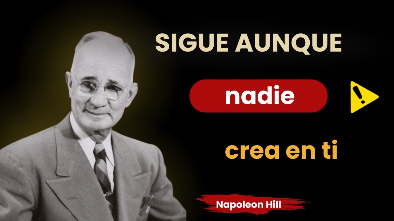La mente que nunca se rinde: el secreto invisible de la persistencia. Napoleón hill 