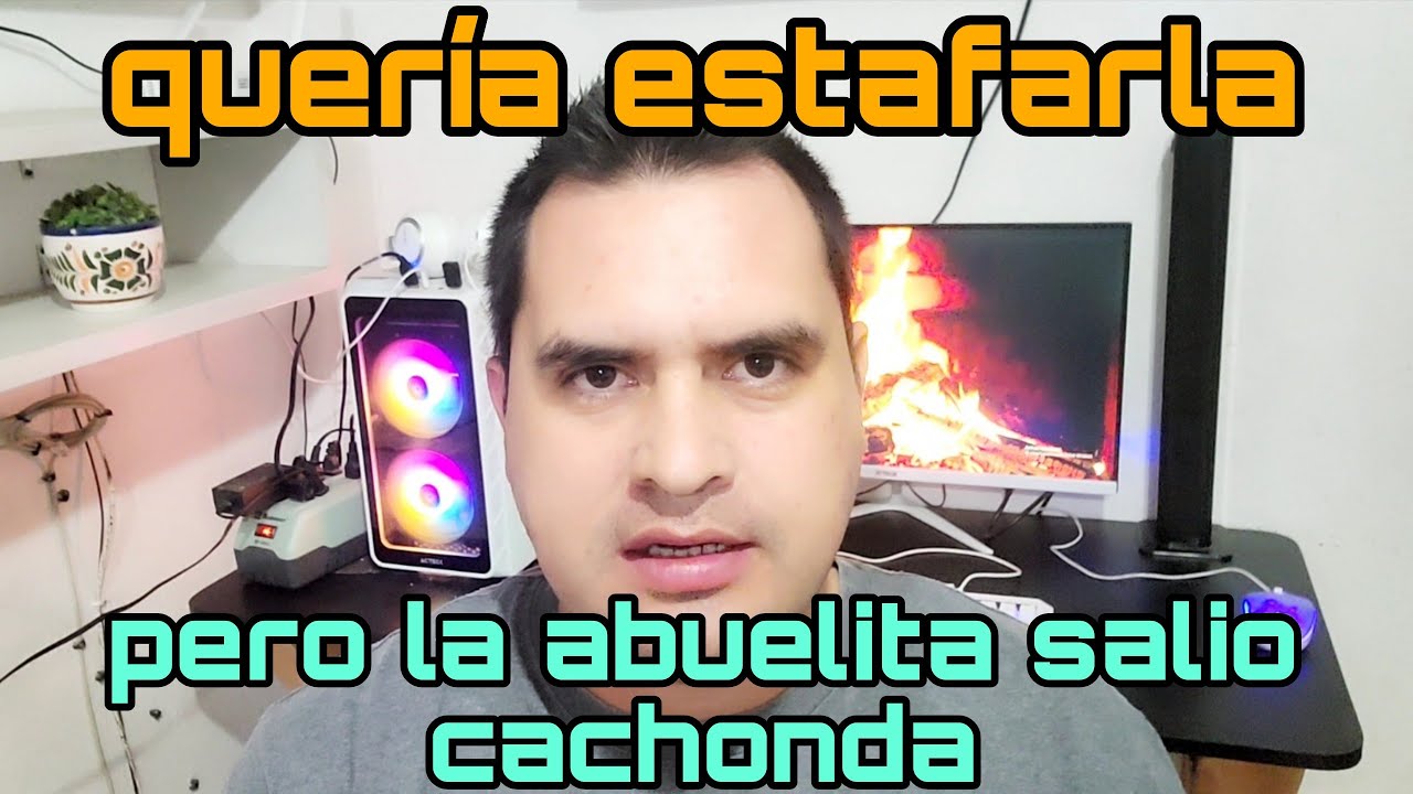 Quería estafarla, pero la abuelita salio cachonda