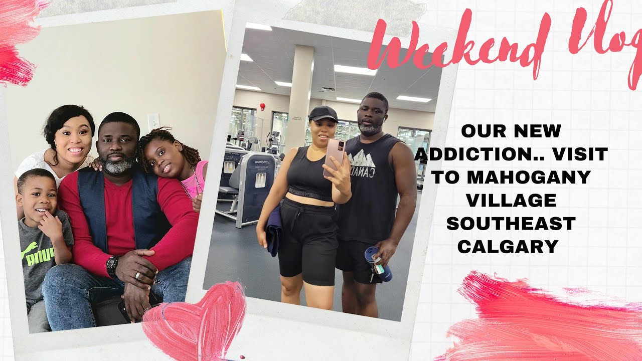 WEEKEND VLOG, OUR NEW ADDICTION / VISIT TO MAHOGANY VILLAGE SOUTHEAST CALGARY