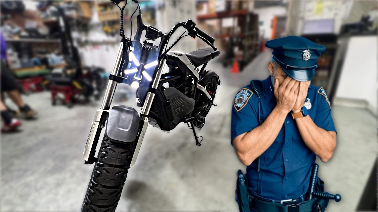 Segway Xyber: езда в будущее &mdash; электровелосипед, который полиция не сможет оштрафовать!