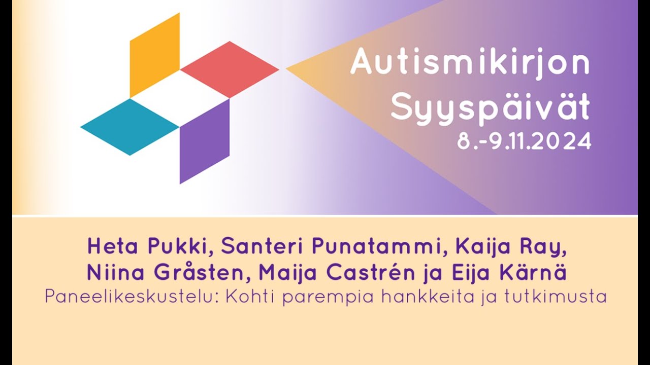 Paneelikeskustelu: Kohti parempia hankkeita ja tutkimusta.