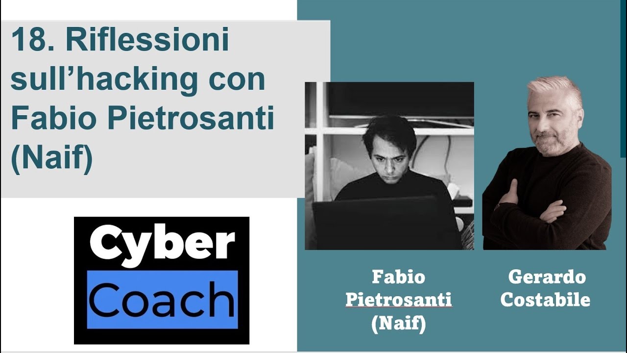 Evoluzione dell'hacking con Fabio Pietrosanti (aka Naif)