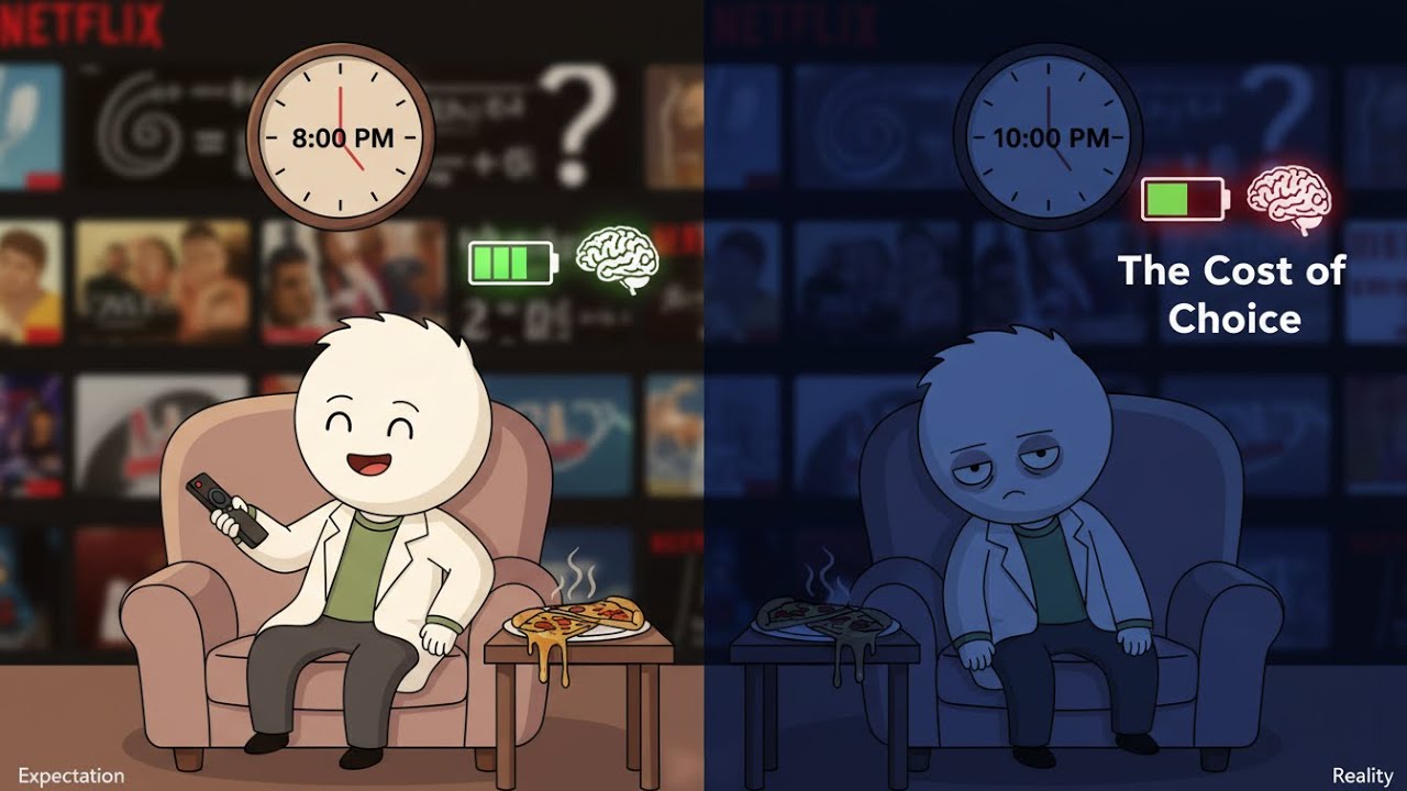 Why you spend 2 hours scrolling and 0 hours watching (Scientific Explanation)