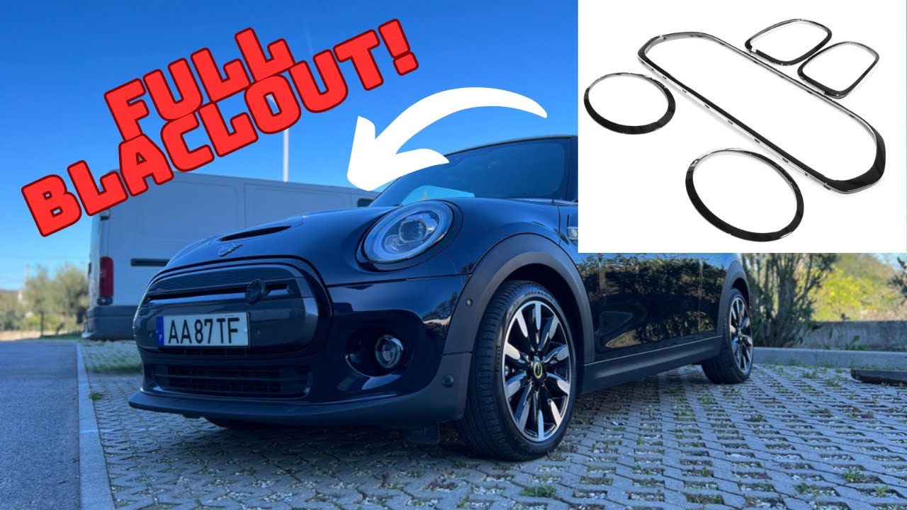 Mini Cooper Makeover:  Blackout Trim!
