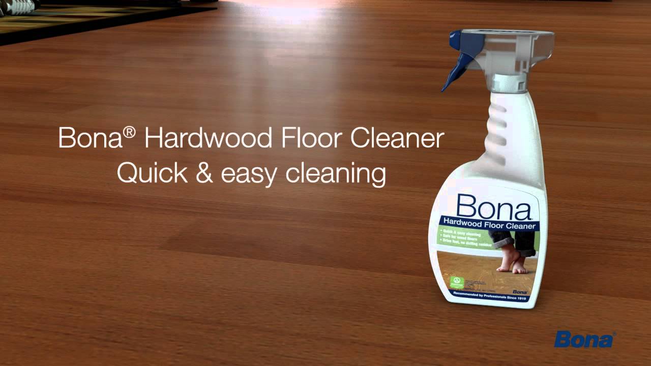 How to clean hardwood floors with Bona