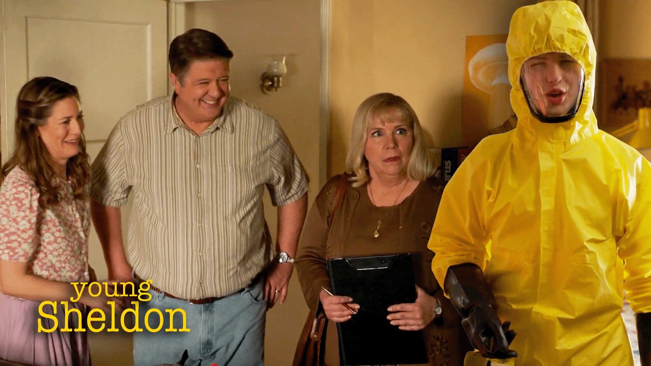 Sheldon Scares the Realtor from Selling the House | Young Sheldon