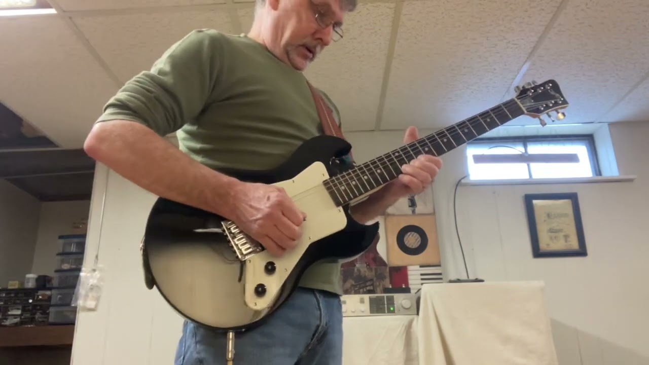 Jamming with the First Act Guitar, January 20, 2023