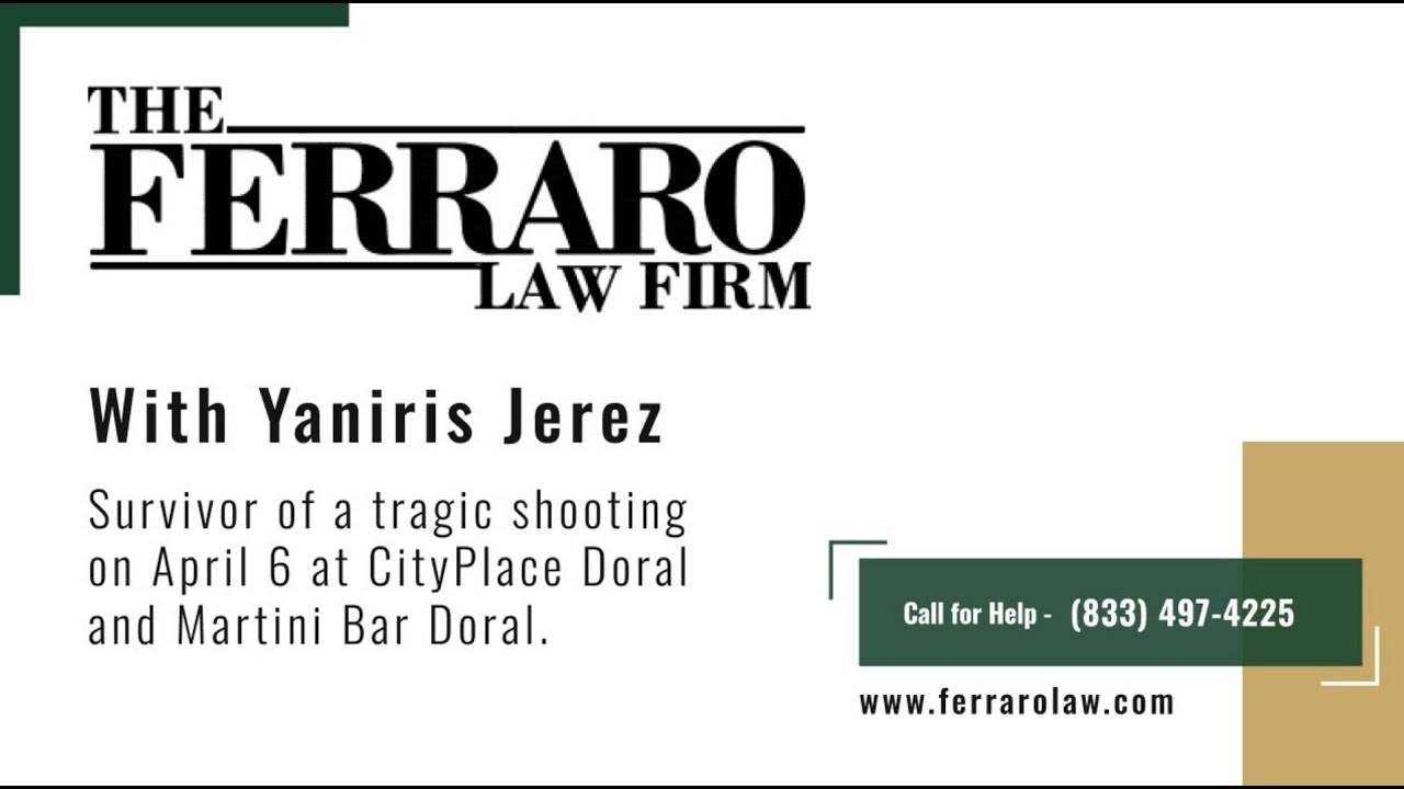 La Firma De abogados Ferraro Demanda A Martini Bar En El CityPlace Doral Por Disparos Mortales
