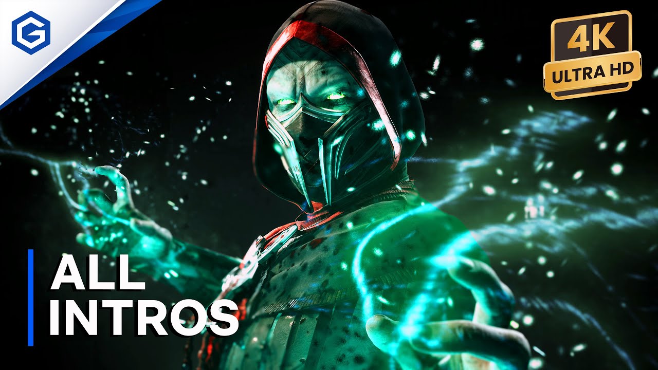 MK1 Ermac - All Intros Dialogues Mortal Kombat 1 [4K ULTRA HD]