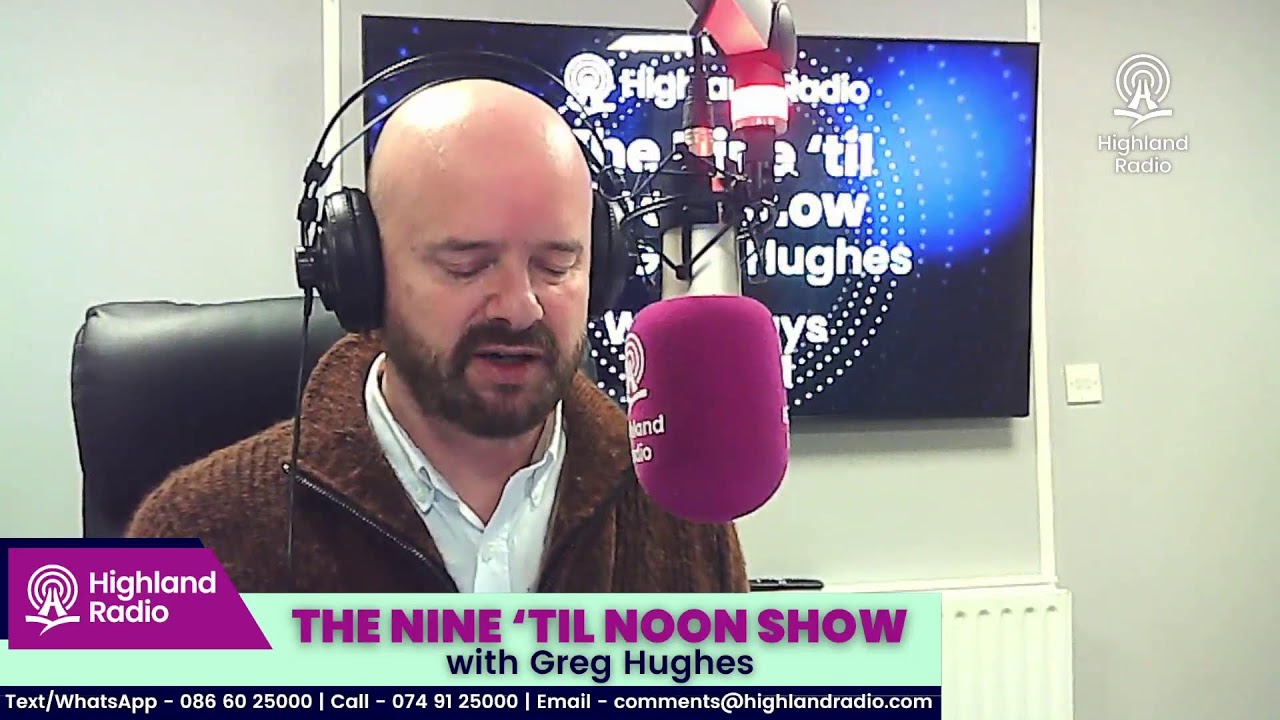 Thanks for joining us for Wednesday's Nine til Noon Show with Greg Hughes!