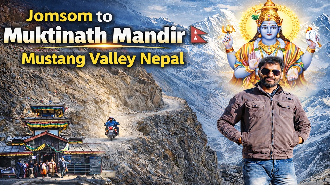 Jomsom to Muktinath Mandir  Mustang valley Nepal 🇳🇵जहां लोग रास्तों से नहीं  हौसलों से पहुंचते हैं