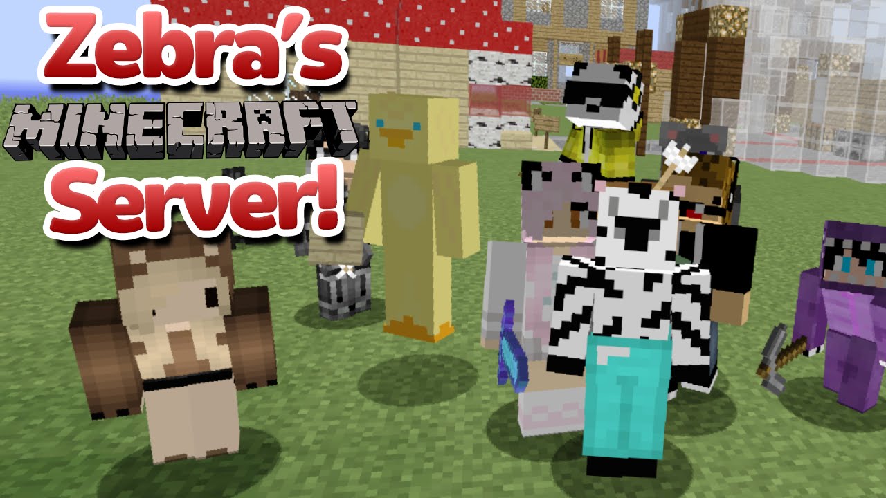 Zebra's Minecraft Community Night - 4/23/2016