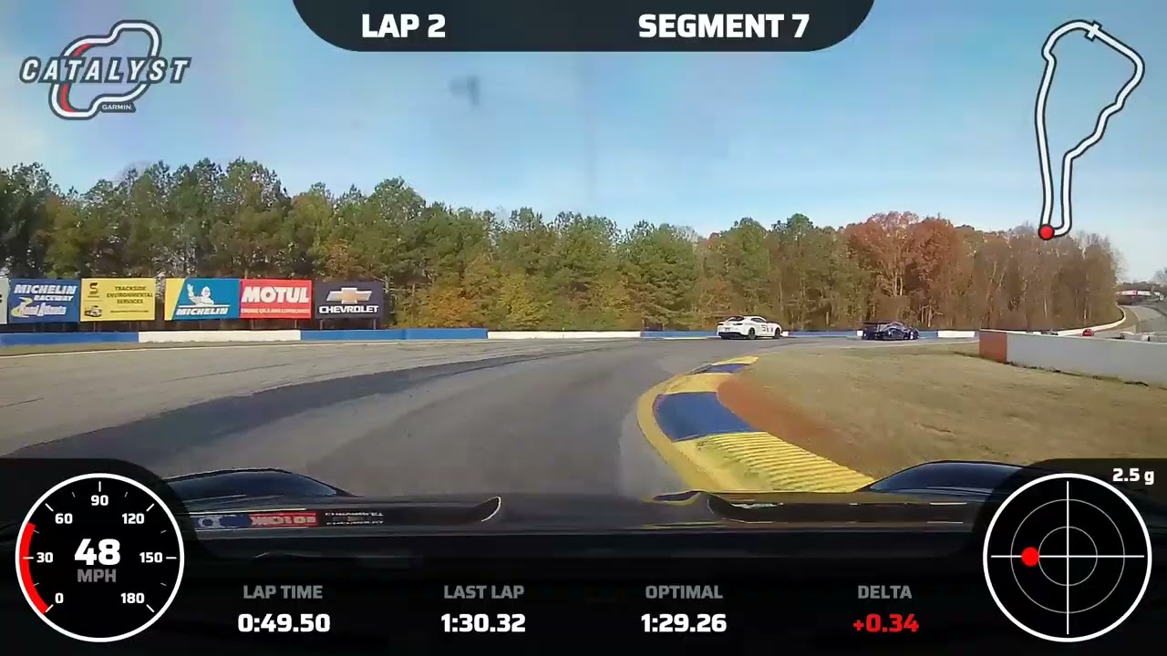 Road Atlanta GT3 RS 1:29.6 - DJ Alessandrini