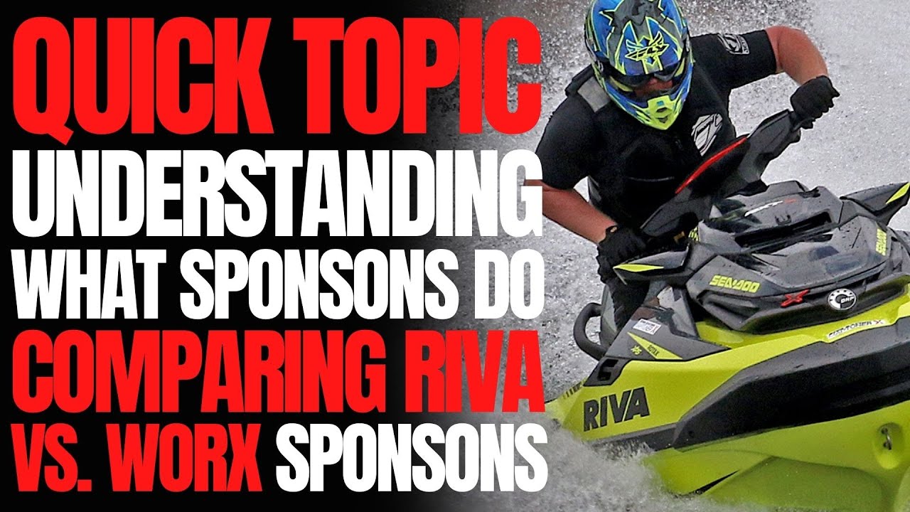 Understanding What Sponsons Do; Comparing RIVA vs. WORX: WCJ Quick Topic