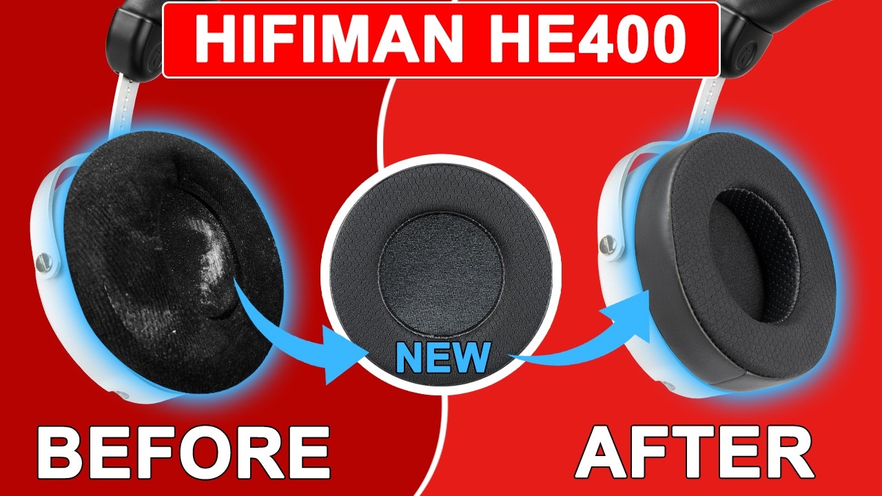 SOULWIT® | How to Replace HIFIMAN SUNDARA/HE400(se/i/S)/HE560/HE500/HE300/HE350/HE3/HE5/HE6 Earpads