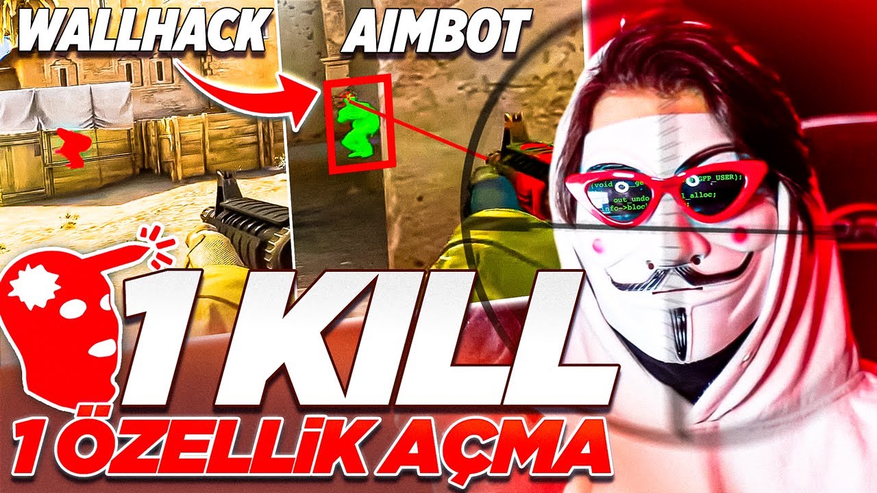 1 KILL = 1 HİLE &Ouml;ZELLİĞİ A&Ccedil; (CS:GO)