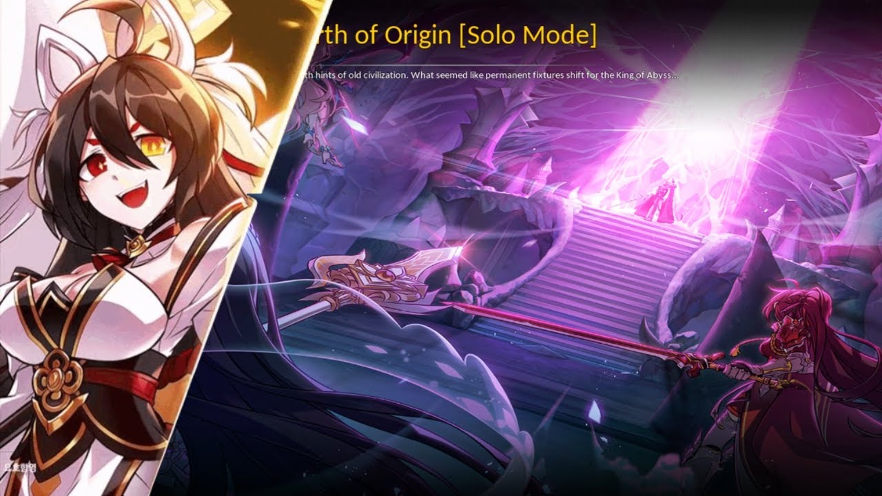 [ Elsword INT ] Ara - Shakti | 18-4 Birth of Origin Solo Mode