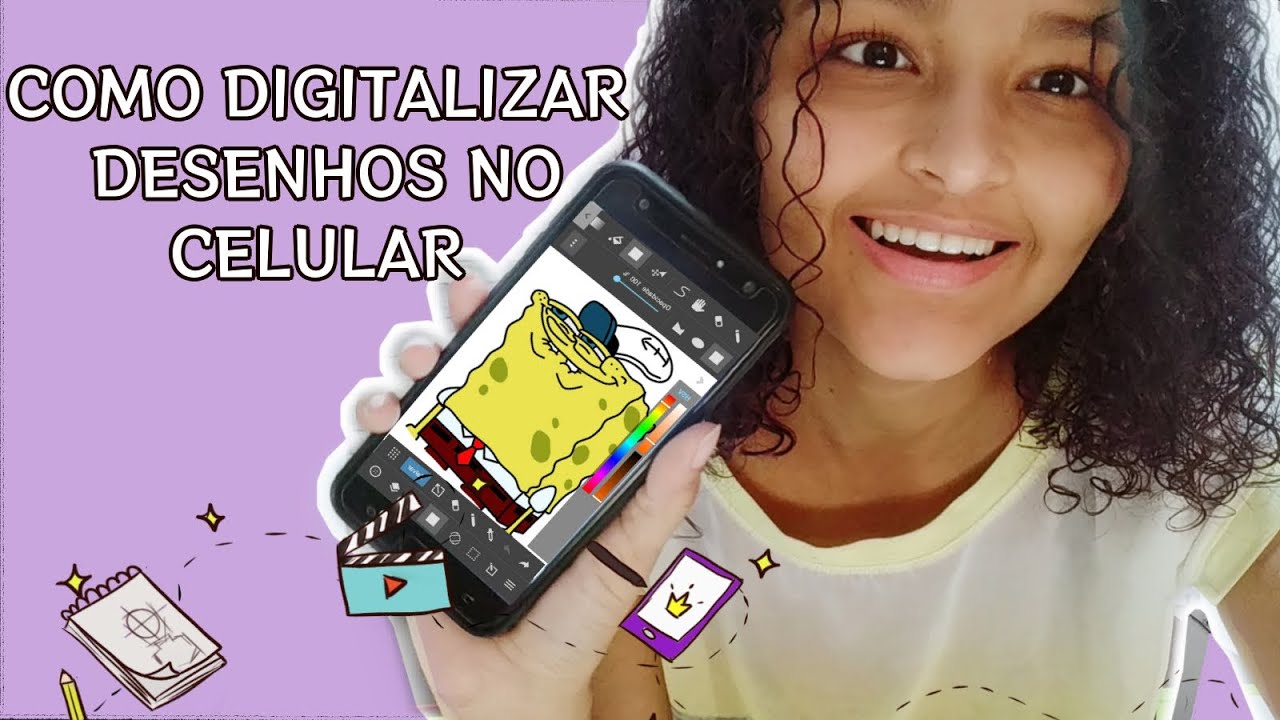 COMO DIGITALIZAR  DESENHOS NO CELULAR