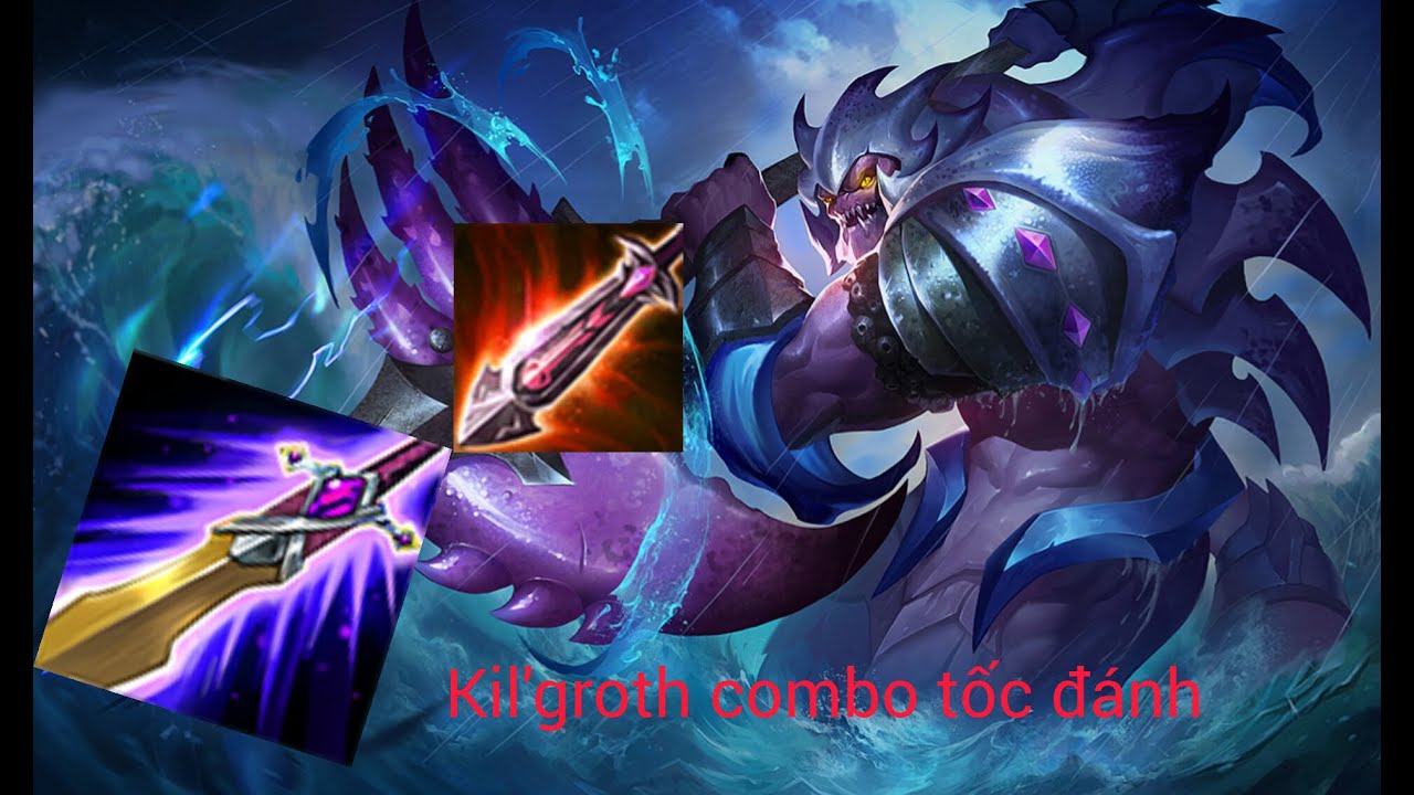 Top Kil'Groth | Đồ Tể Đại Dương + Thập Tự Kiếm #aovkilgroth  #aog #lienquanmobile #aov #topkilgroth