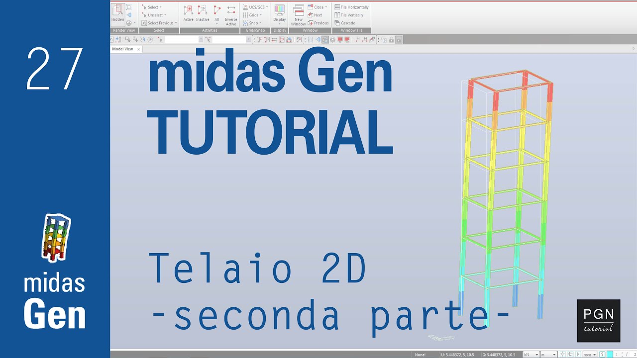 Midas Tutorial #27 (ITA) - Telaio 2D (Seconda Parte)