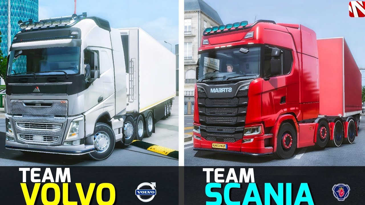 VOLVO vs SCANIA  || Truckers of Europe 3