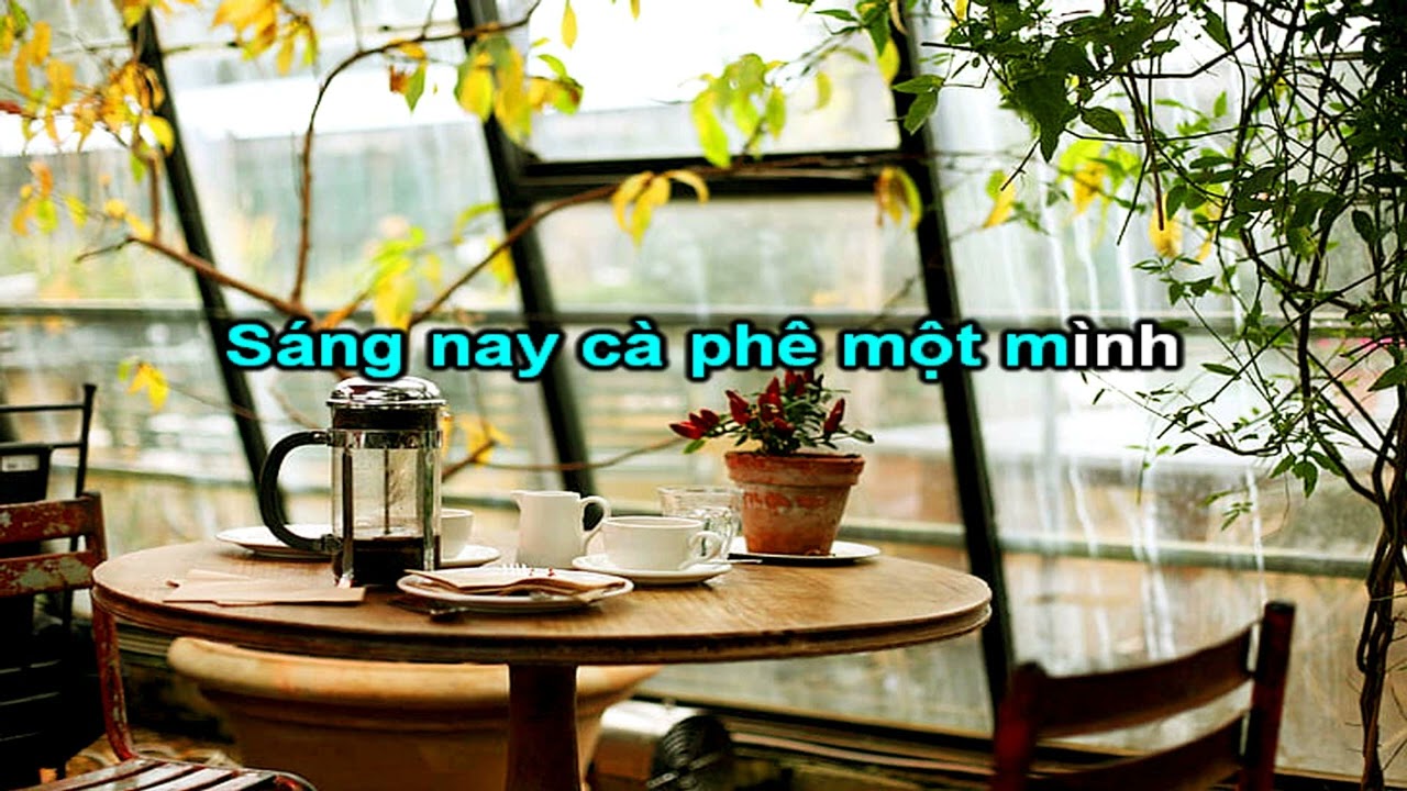 _ Karaoke Cà Phê Một Mình (Guitar) _