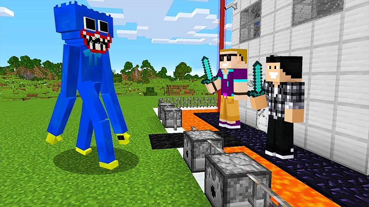 Huggy Wuggy vs La Maison La Plus Sécurisée - Minecraft