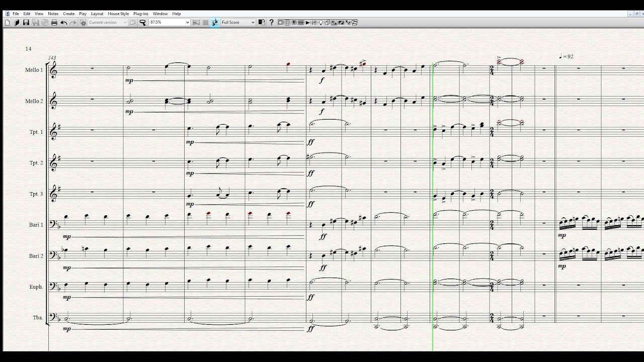 DCI Cavaliers 2003 - Transcription (Full Show)