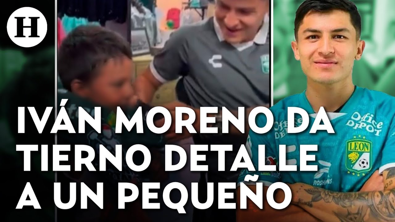 &iexcl;La Fiera tiene coraz&oacute;n! Iv&aacute;n Moreno protagoniza emotivo momento al regalar camiseta a un ni&ntilde;o
