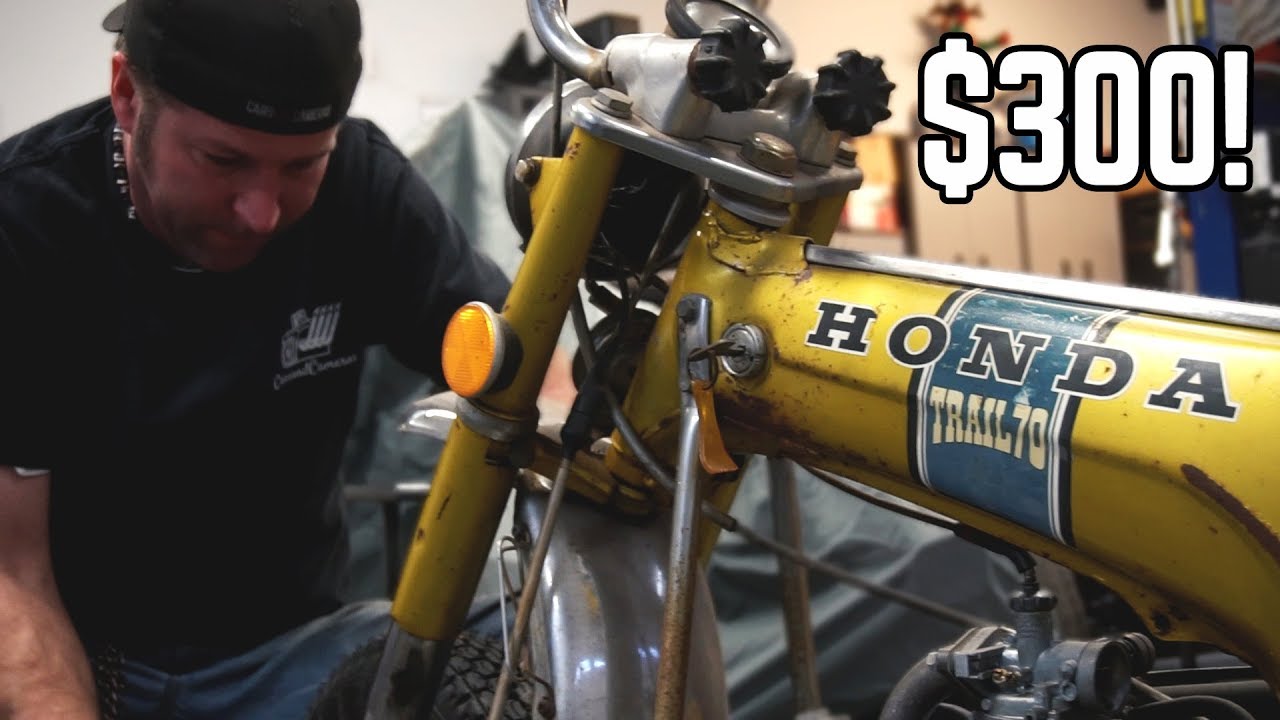 $300 Honda Trail 70 Barn Find!